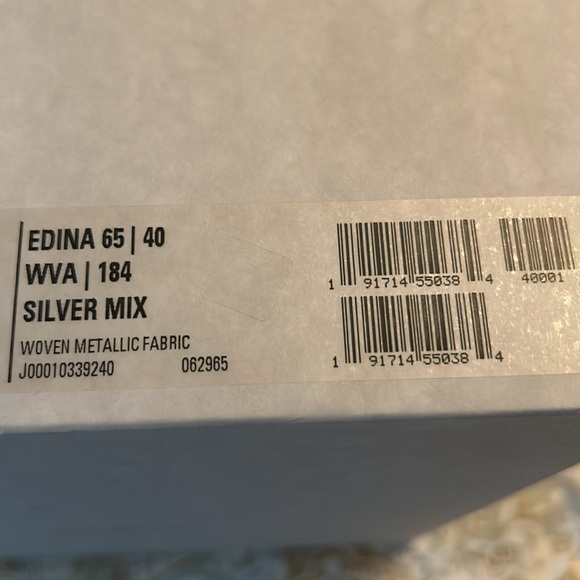 Jimmy Choo Edina Silver Mix - Picture 8 of 9